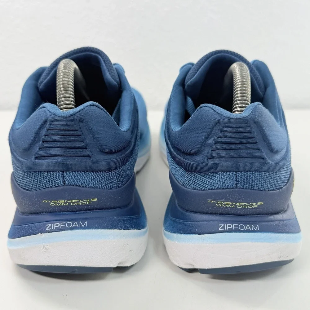 Topo Magnifly 5 Running Shoes Mens Size 9 Blue Green